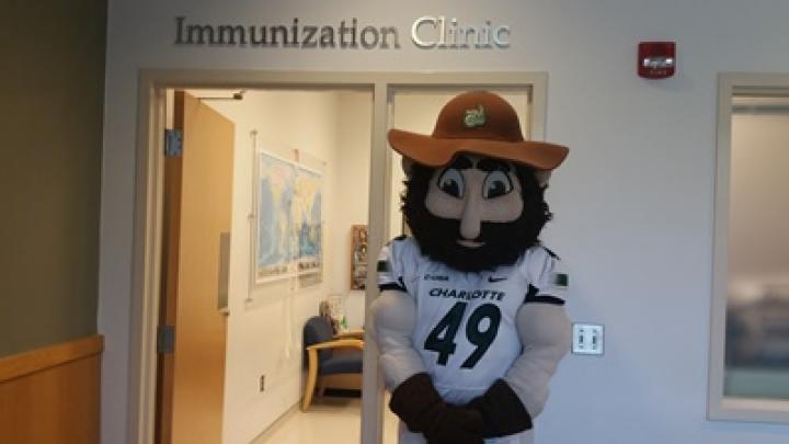 Norm at the Immunizations Clinic