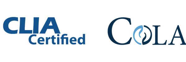 CLIA and COLA logos