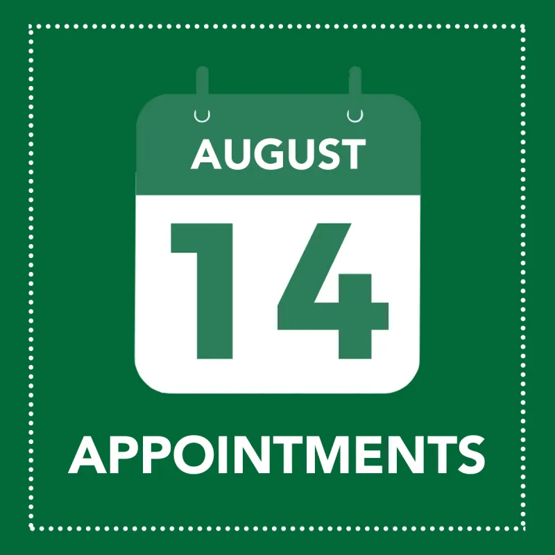 appointments link